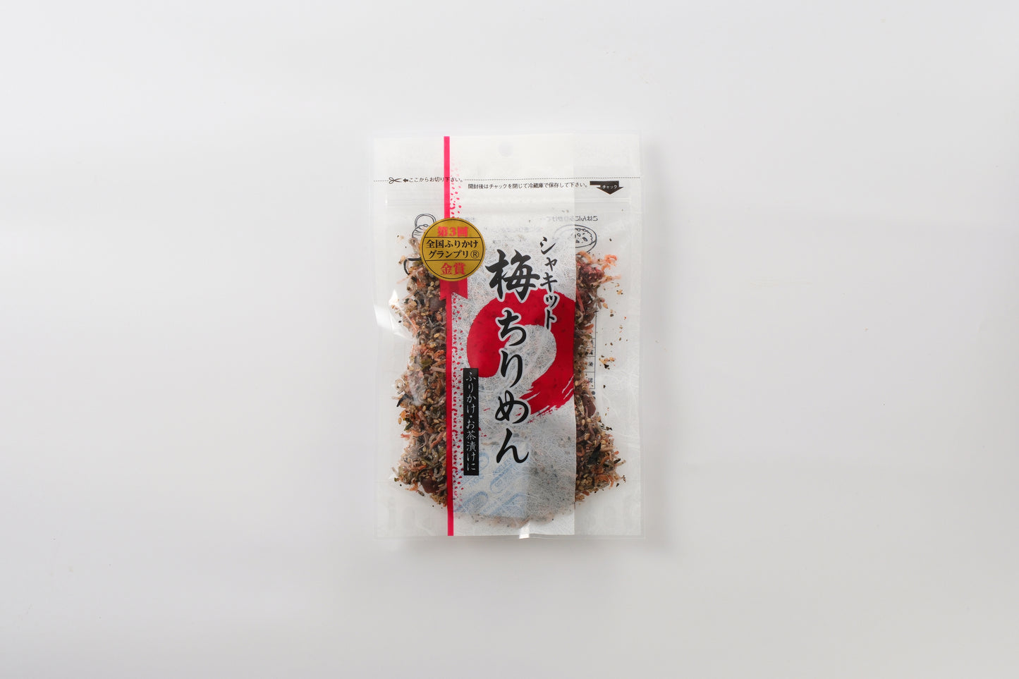 シャキット梅ちりめん (ソフトふりかけ) 1ケース16袋入り