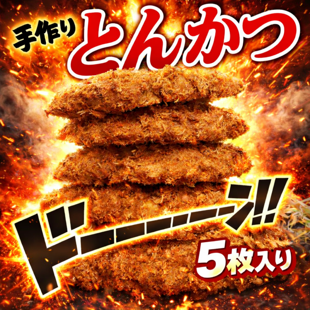 創業以来大人気のザク旨自家製とんかつ